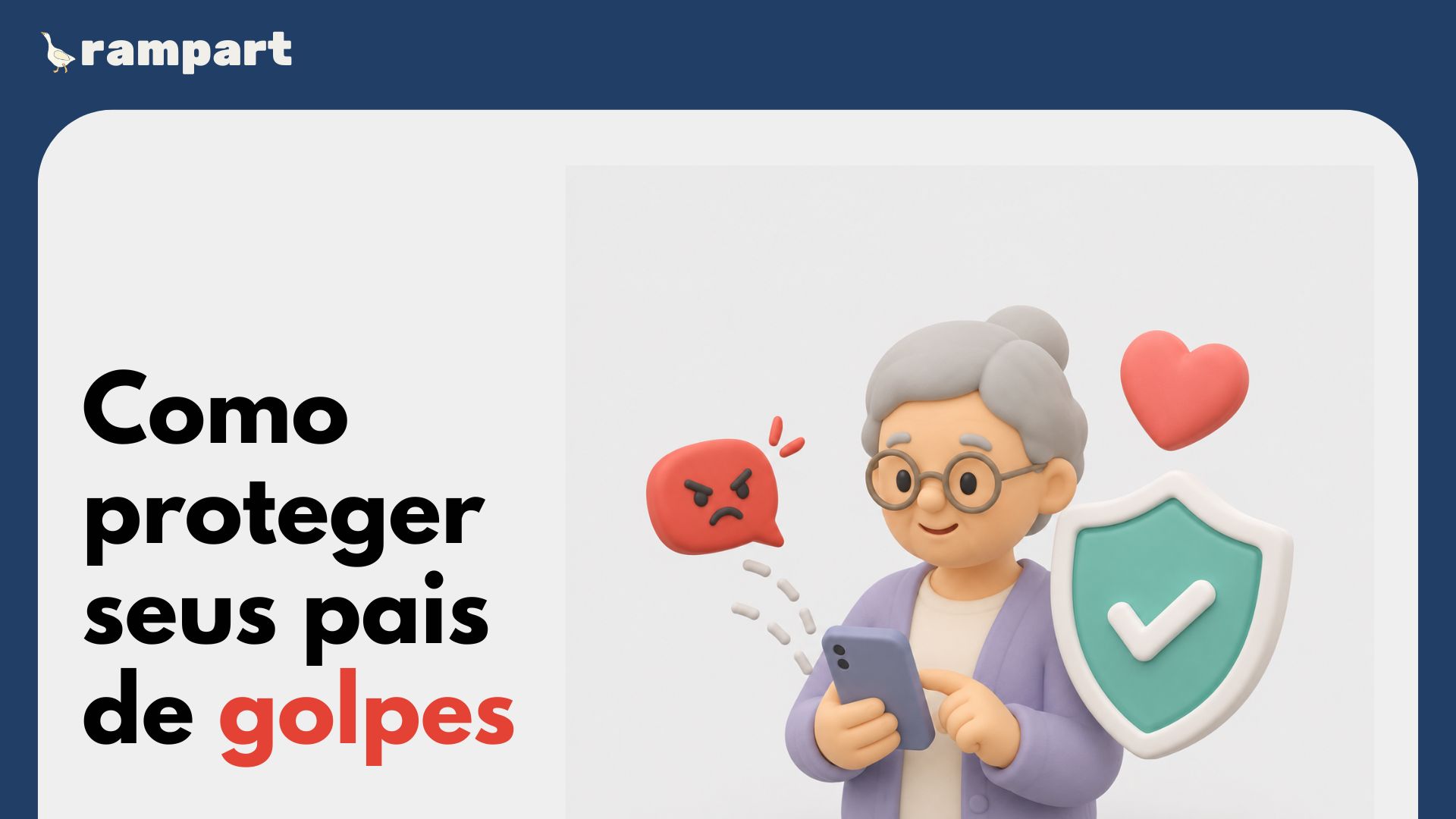 Família revisando proteção contra golpes por SMS e email