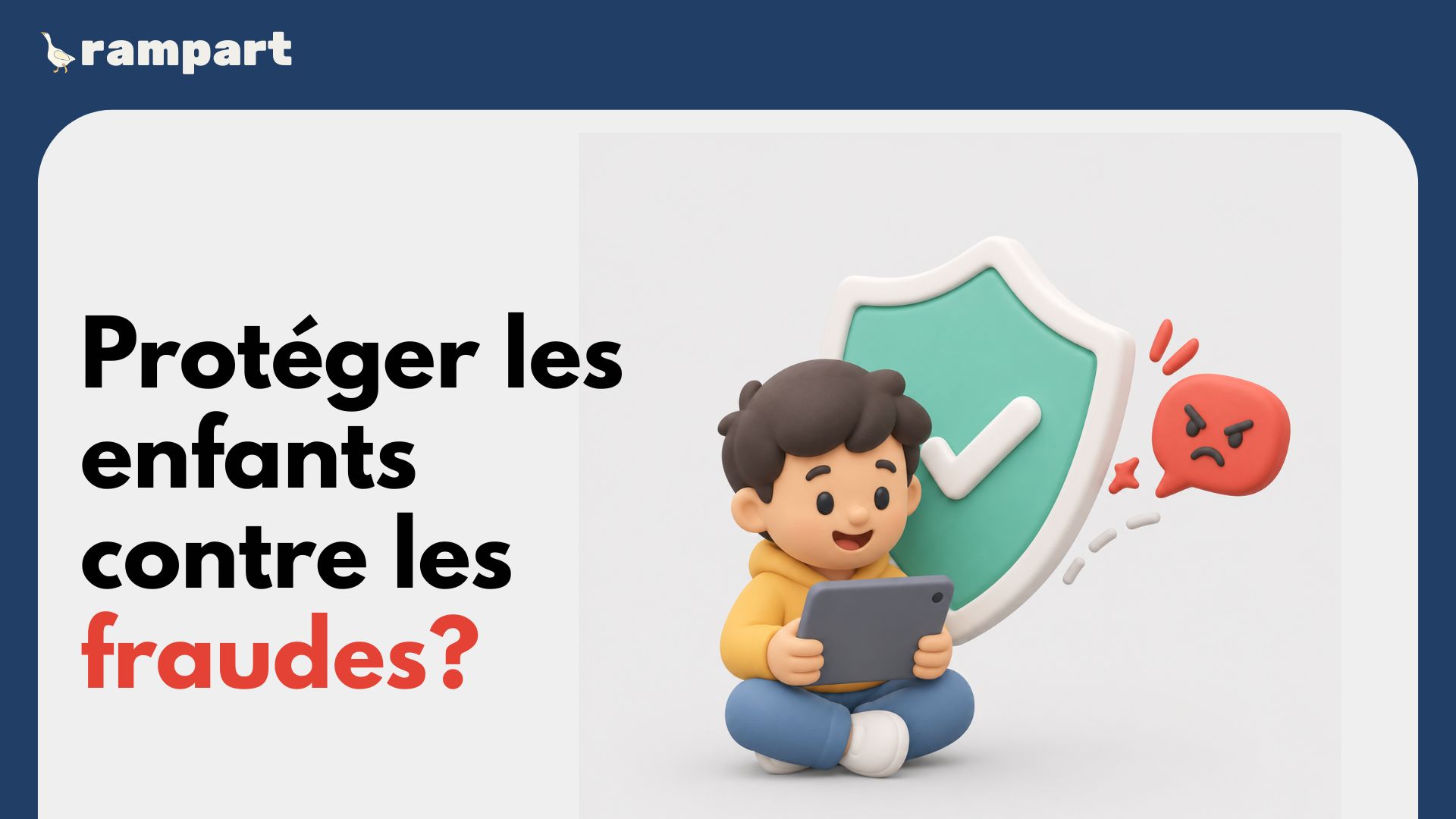 Téléphone d'adolescent avec message suspect