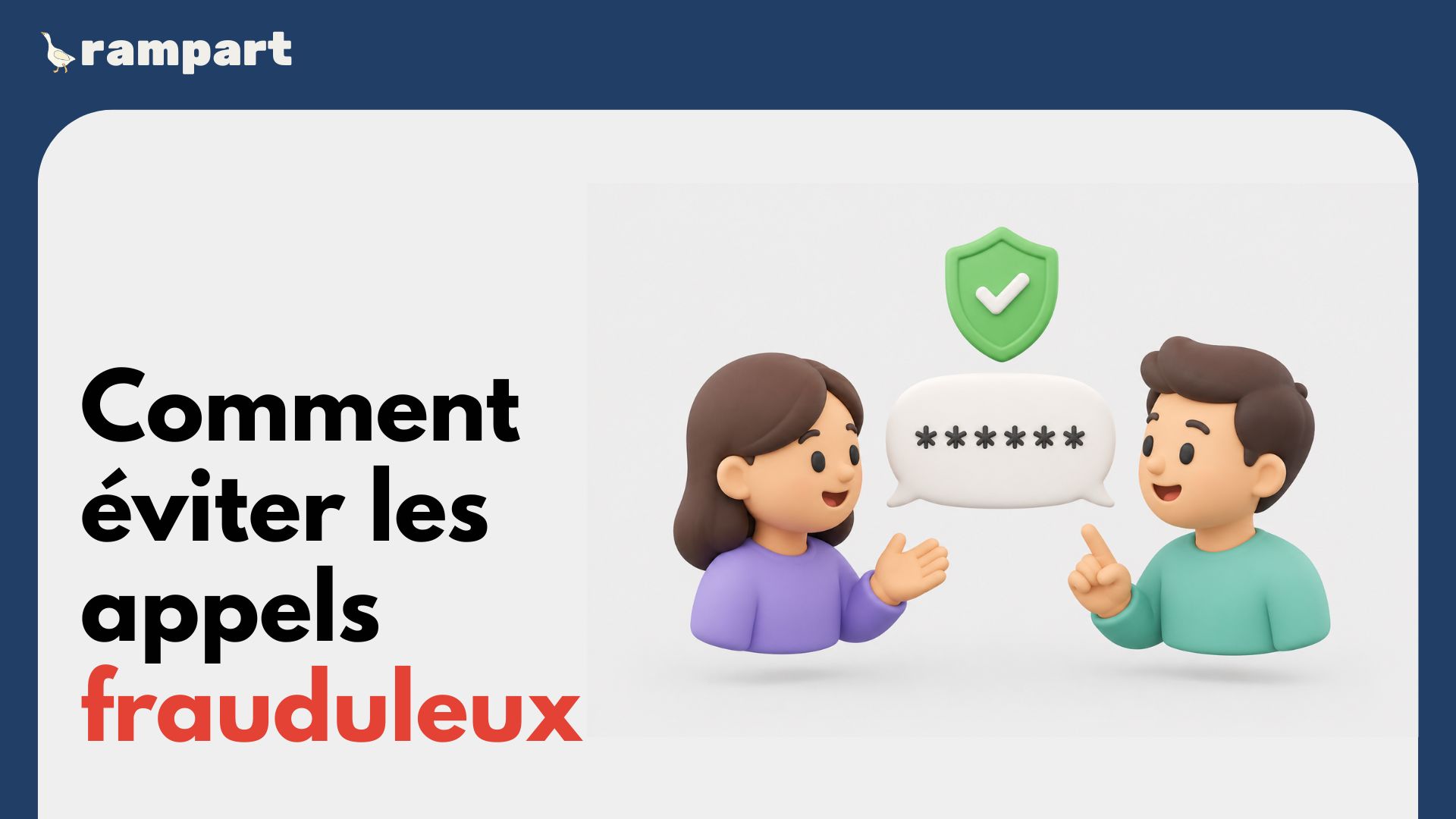 Téléphone avec appel suspect et règle de vérification familiale
