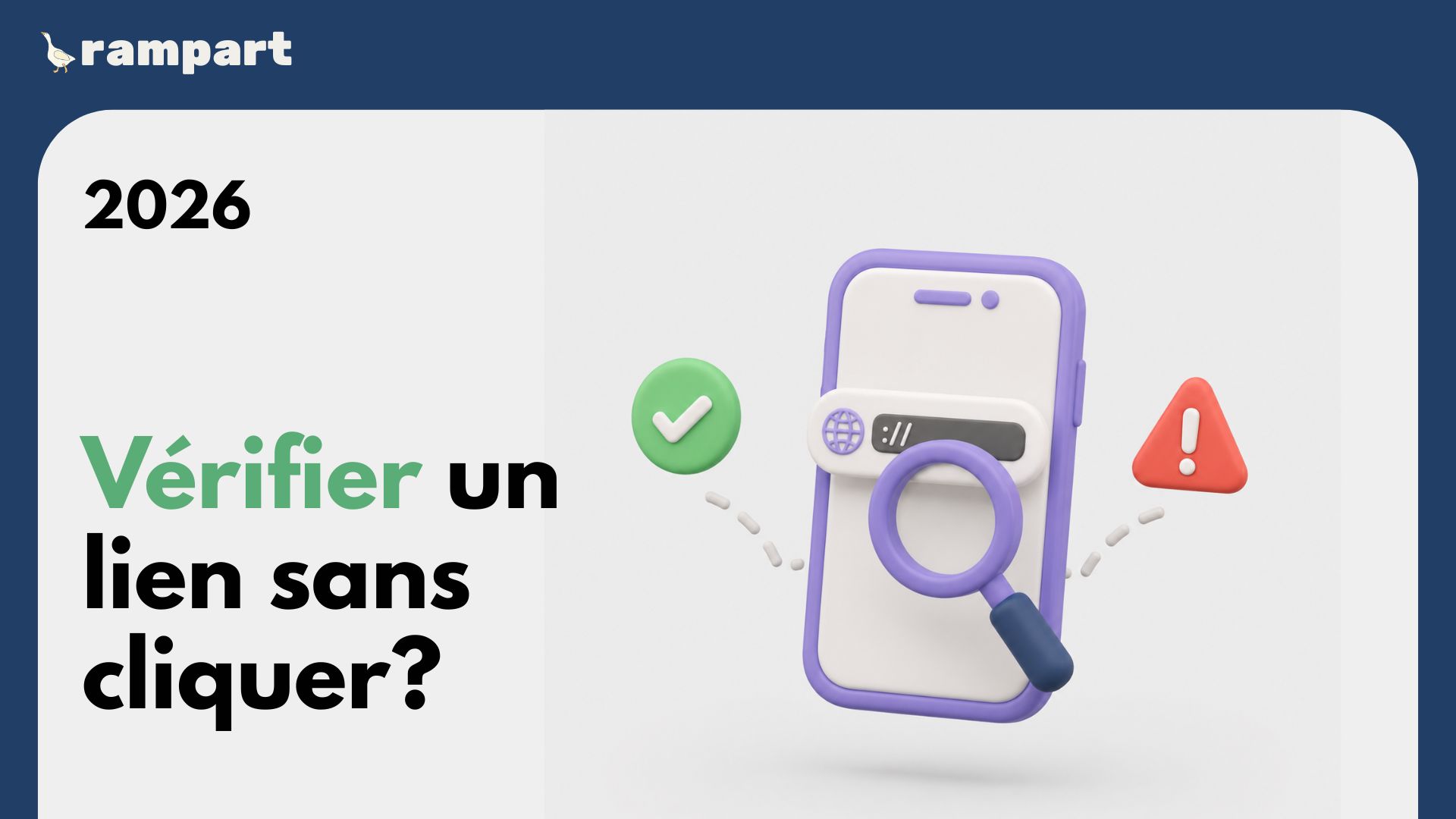 Lien suspect vérifié avant de cliquer