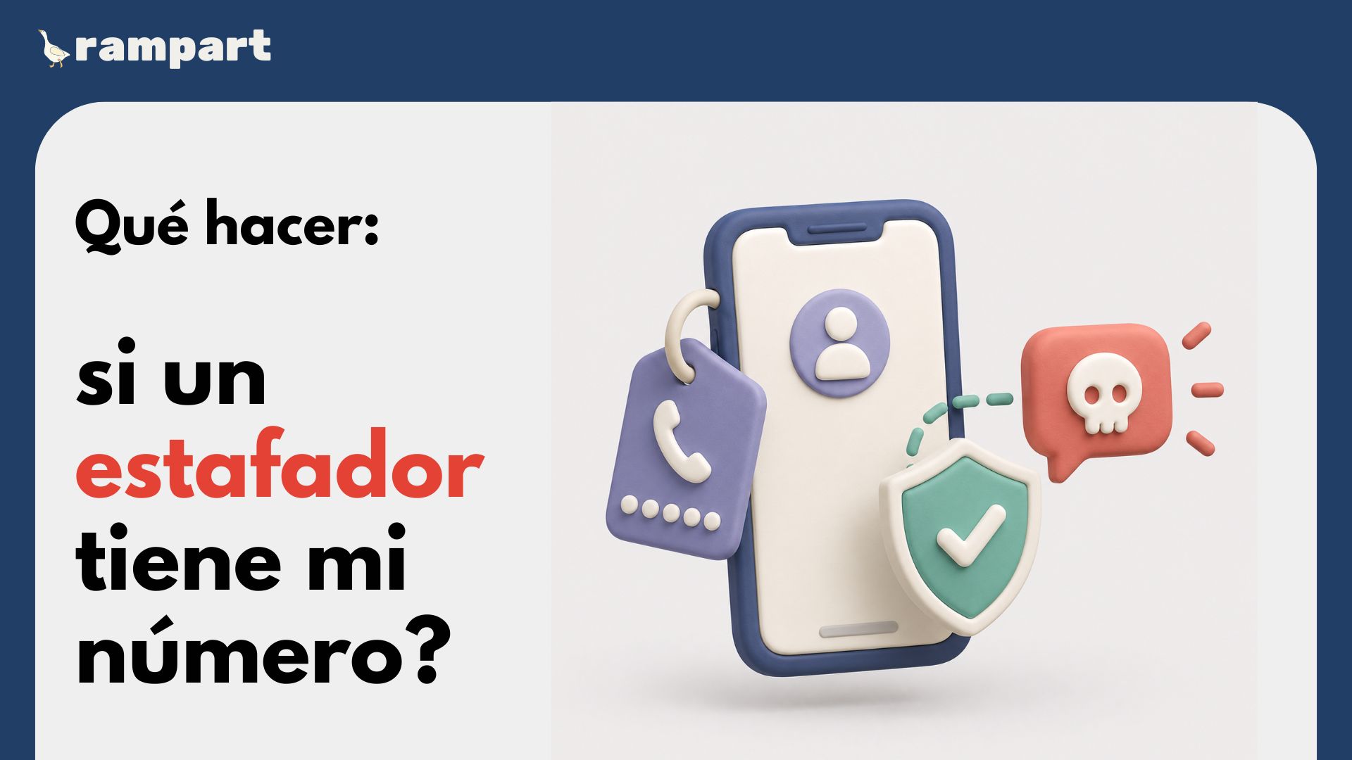 Checklist de seguridad para proteger un número de teléfono