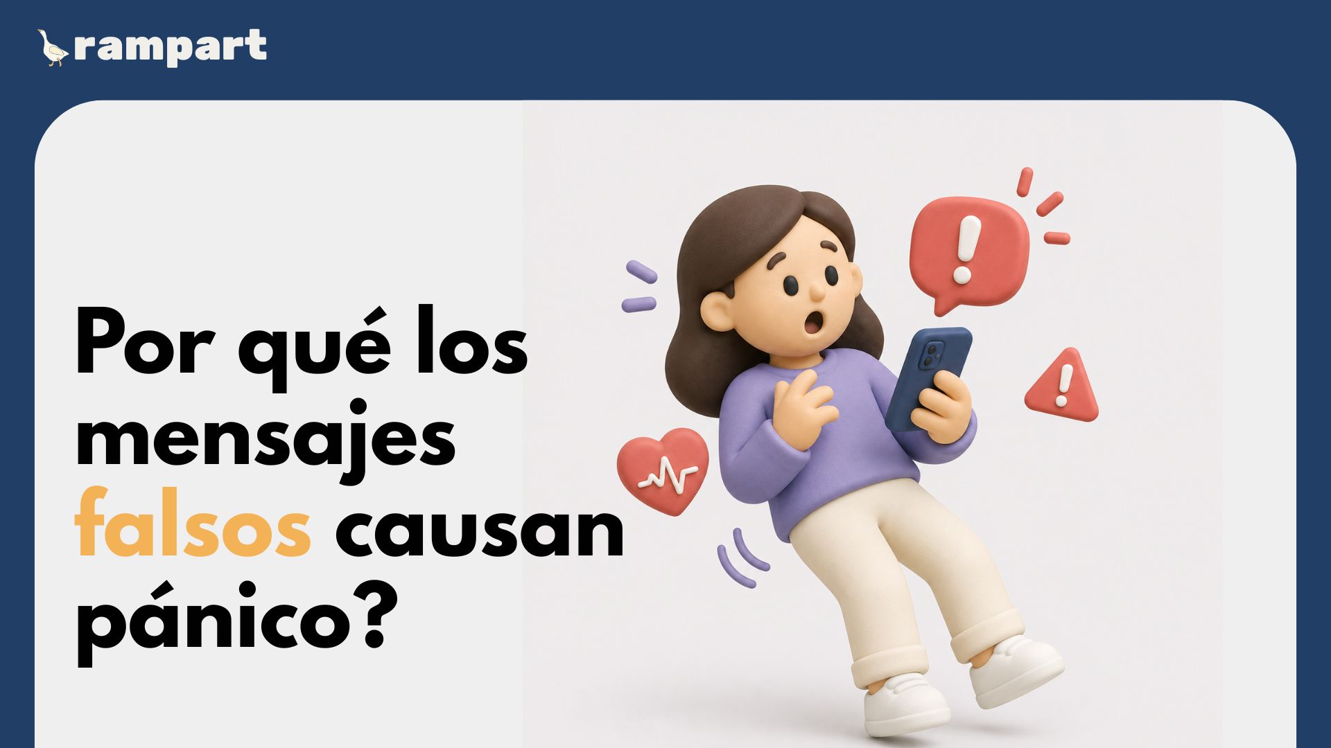 Mensaje de estafa urgente diseñado para causar pánico