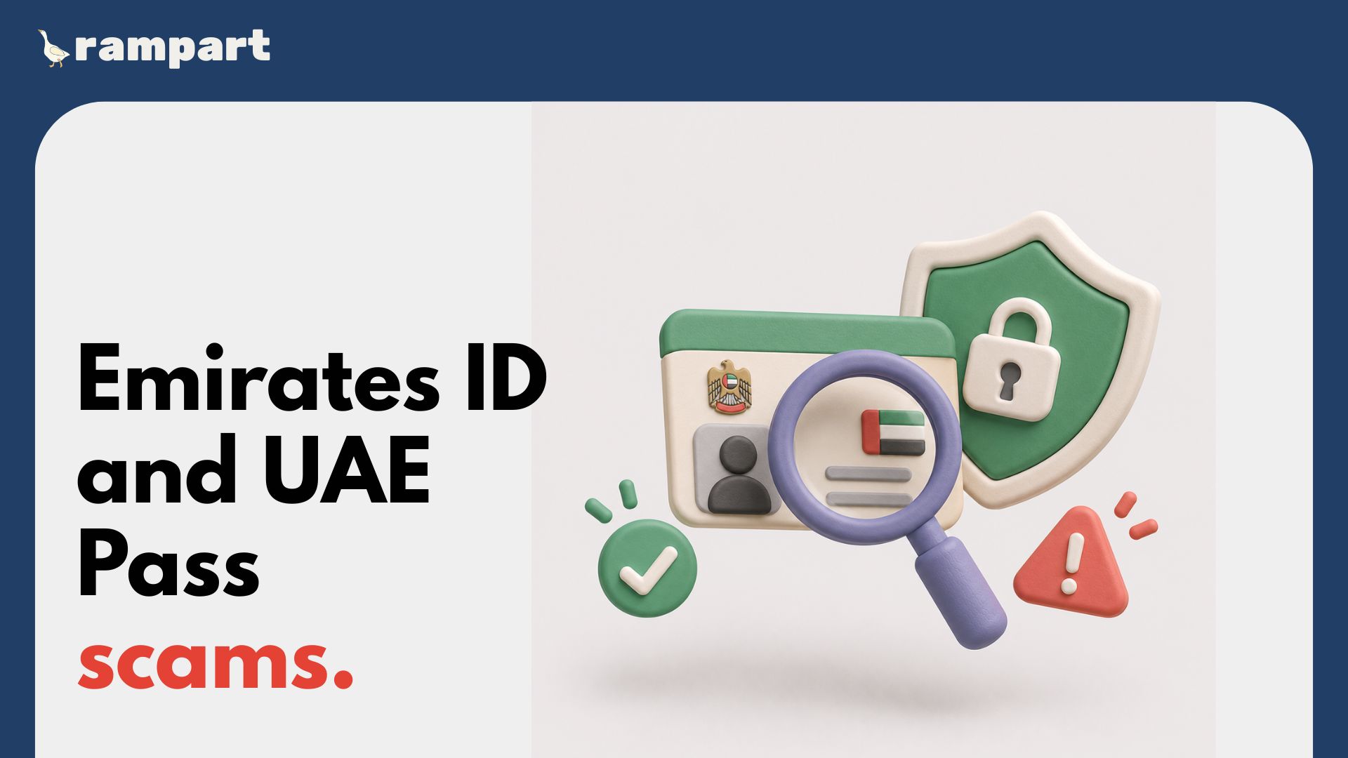 UAE Pass and Emirates ID scam message being checked before responding